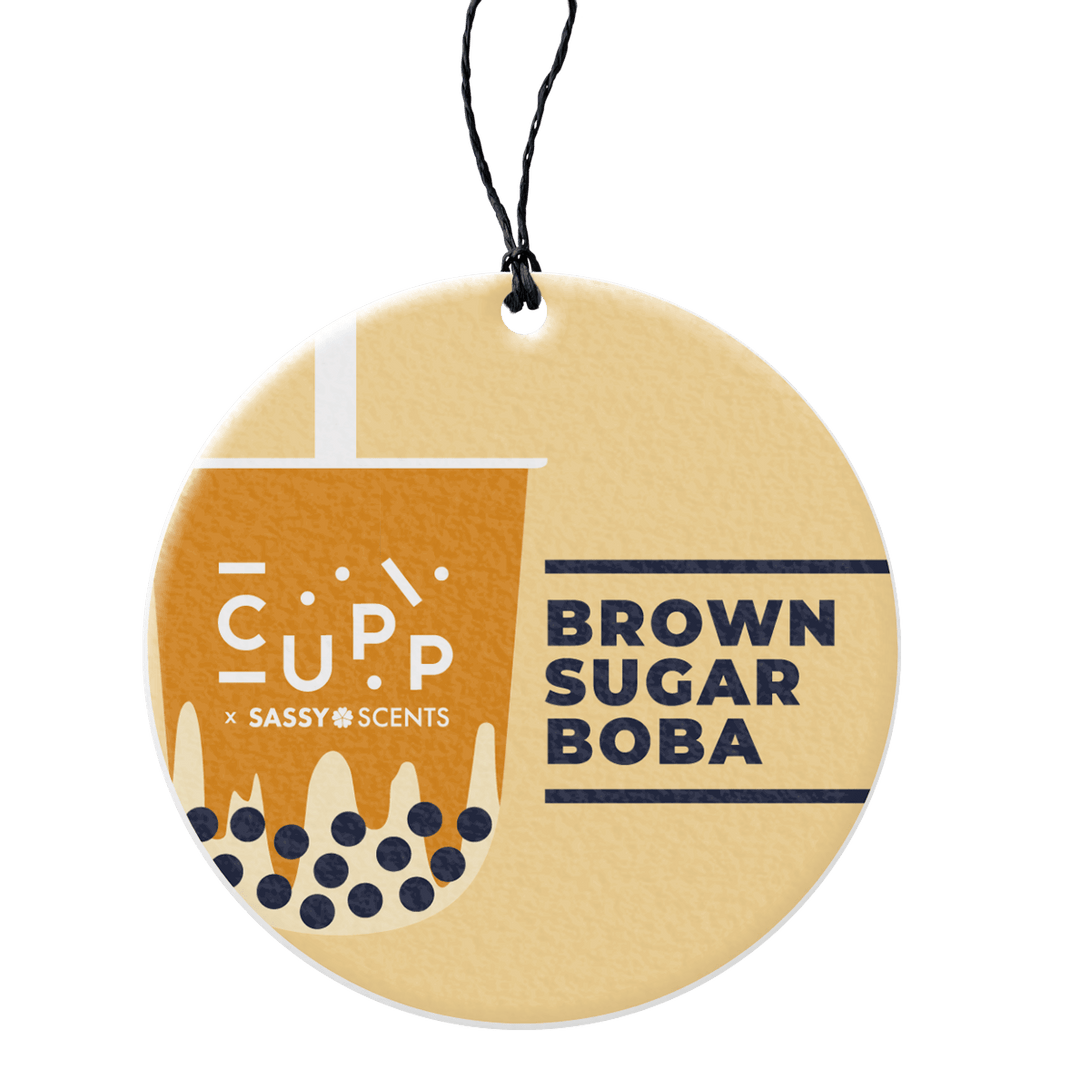 Sassy x CUPP Brown Sugar Car Freshener - Sassy Shop Wax