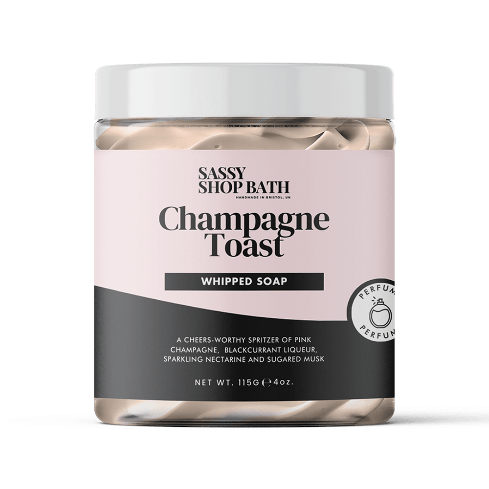 Champagne Toast Whipped Soap - Sassy Shop Wax