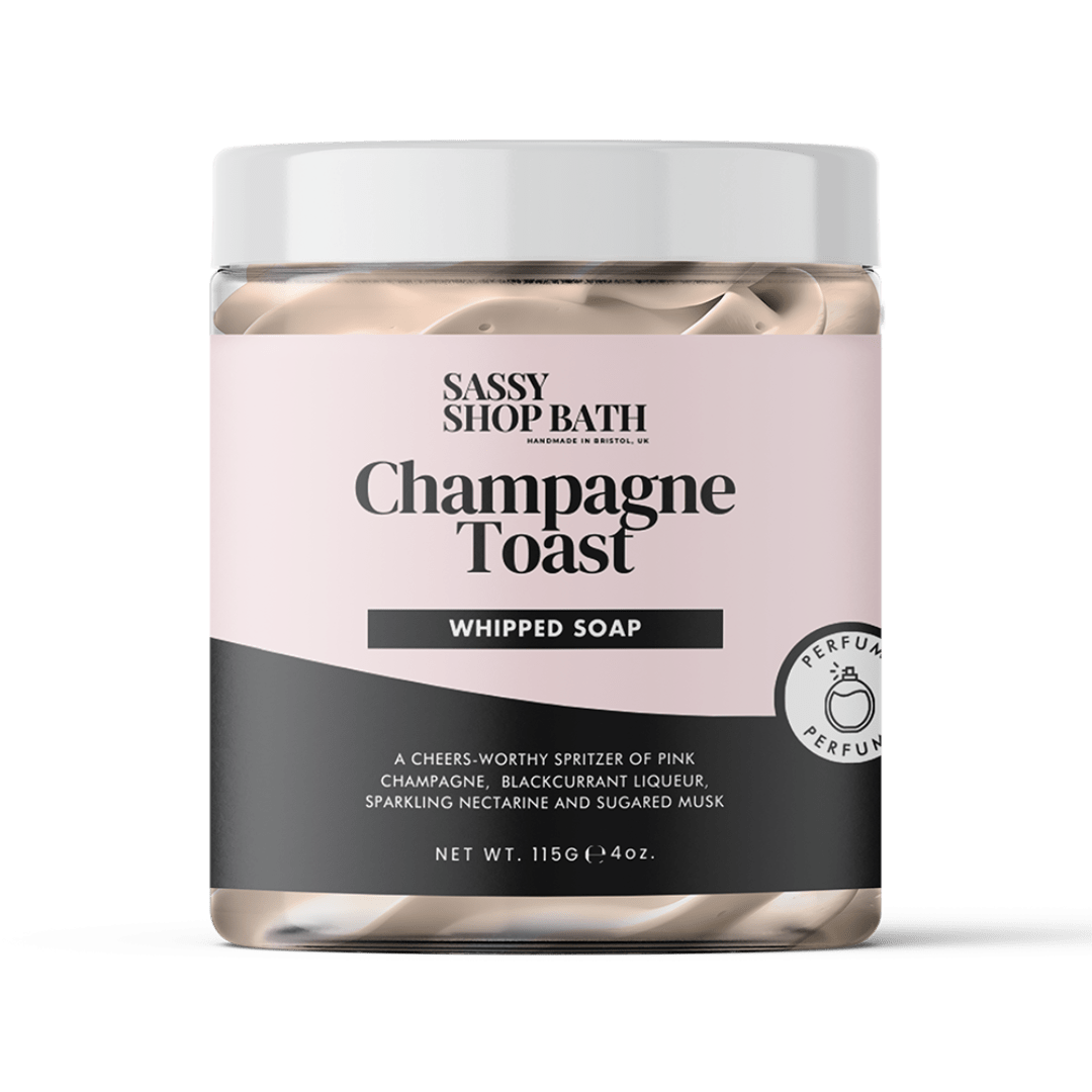 Champagne Toast Whipped Soap - Sassy Shop Wax