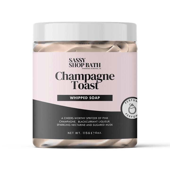 Champagne Toast Whipped Soap - Sassy Shop Wax