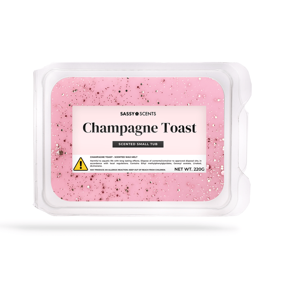 Champagne Toast Small Tub