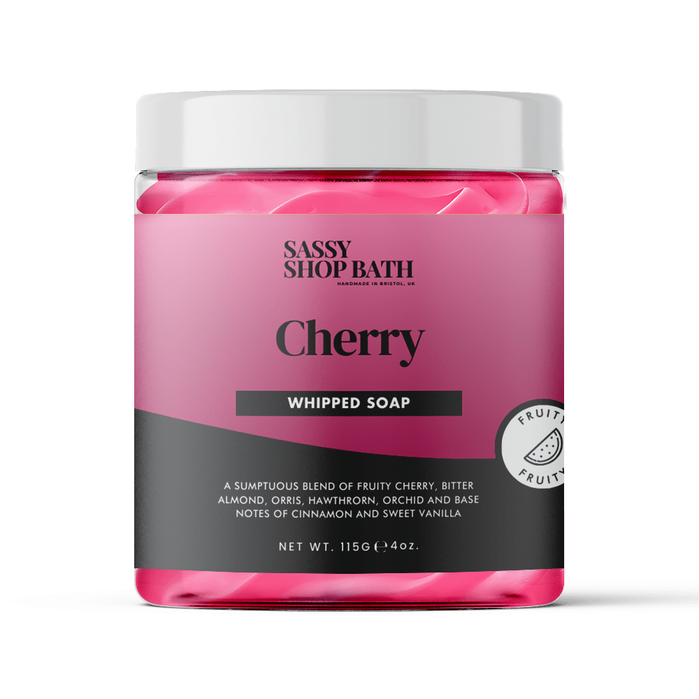 Cherry Whipped Soap - Sassy Shop Wax