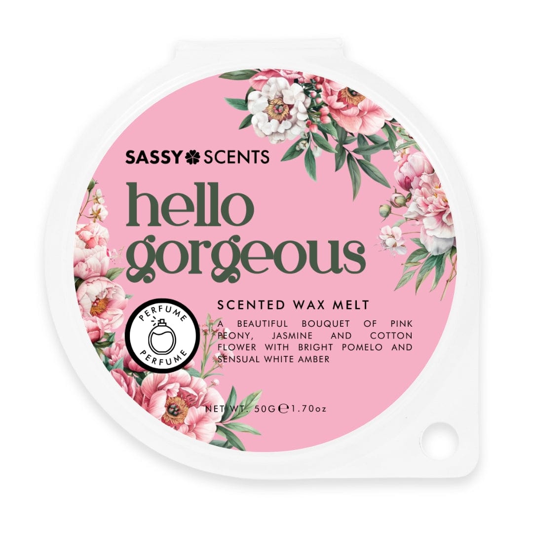 Hello Gorgeous Wax Melt - Sassy Shop Wax