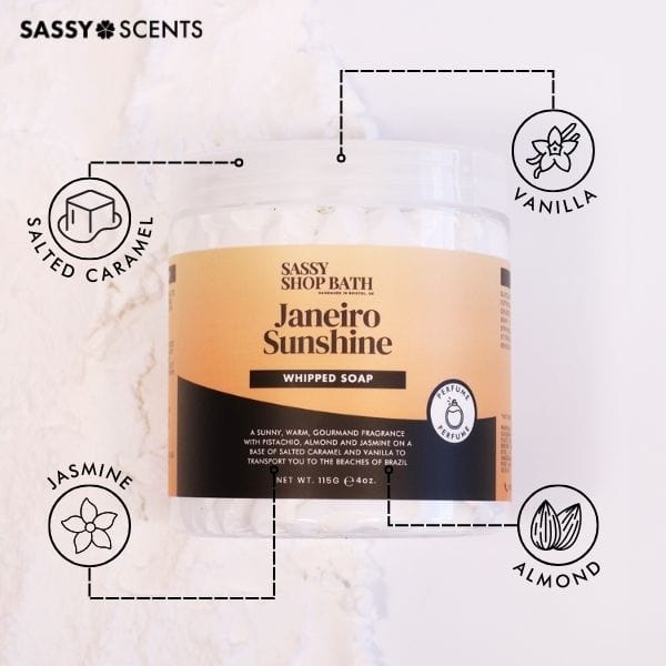 Brazilian Sunshine Whipped Soap - Sassy Shop Wax