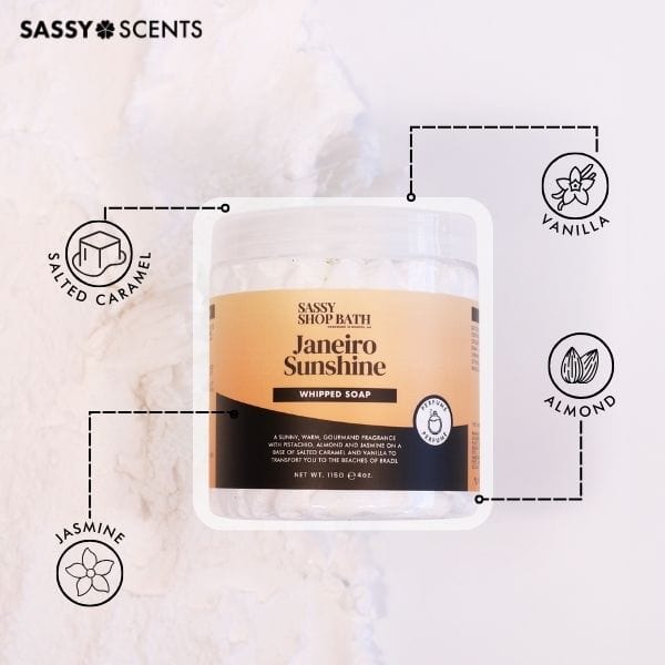 Brazilian Sunshine Whipped Soap - Sassy Shop Wax