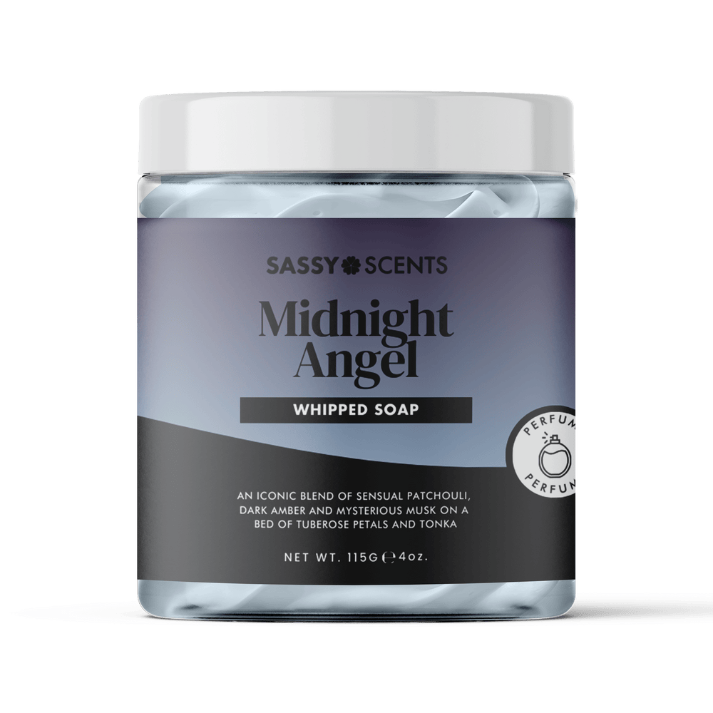 Midnight Angel Whipped Soap - Sassy Shop Wax