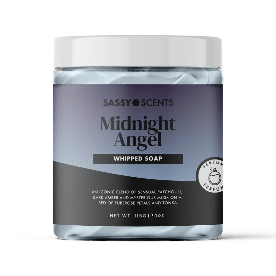 Midnight Angel Whipped Soap - Sassy Shop Wax