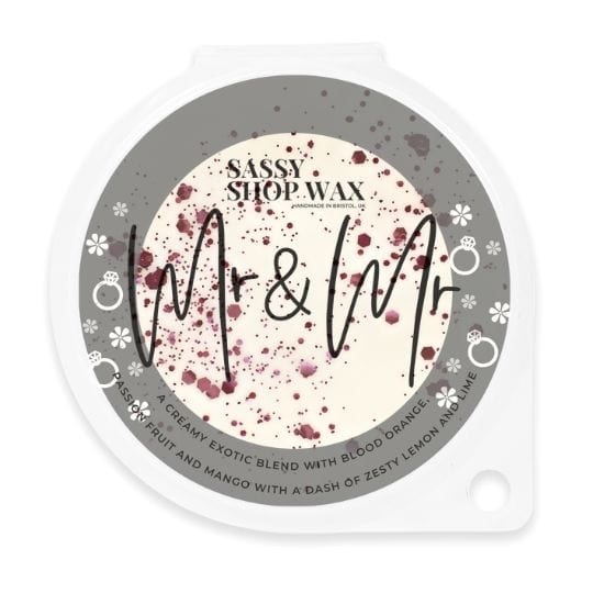 Mr & Mr XL Wax Melt - Sassy Shop Wax