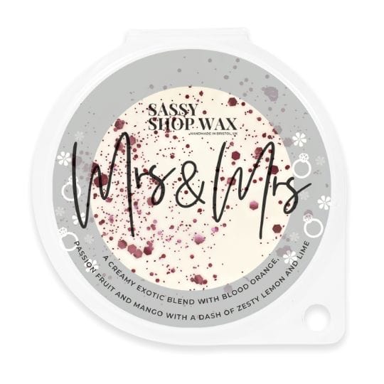 Mrs & Mrs XL Wax Melt - Sassy Shop Wax