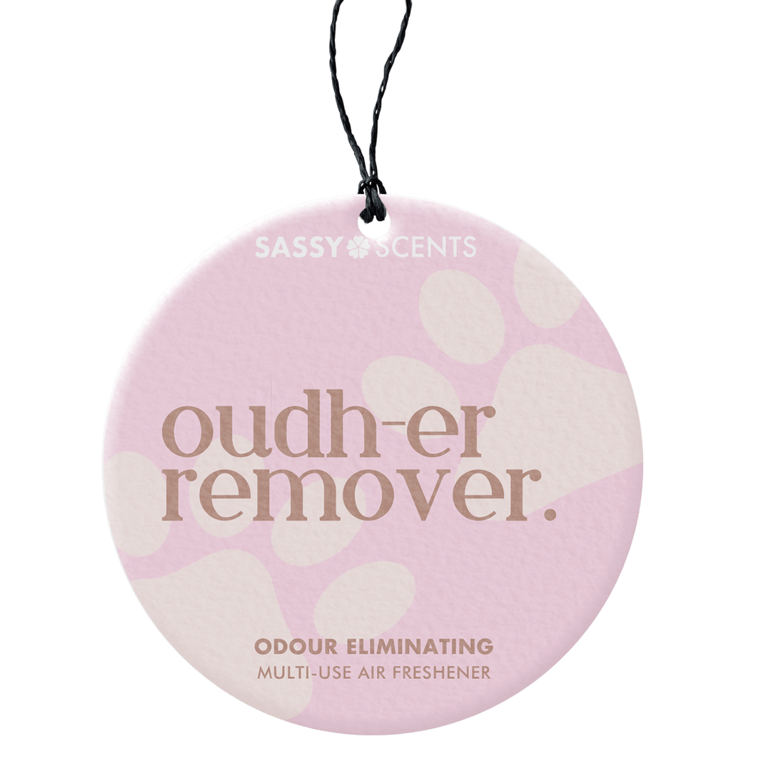 Oudh-er Remover Odour Eliminating Hanging Car Freshener - Sassy Shop Wax