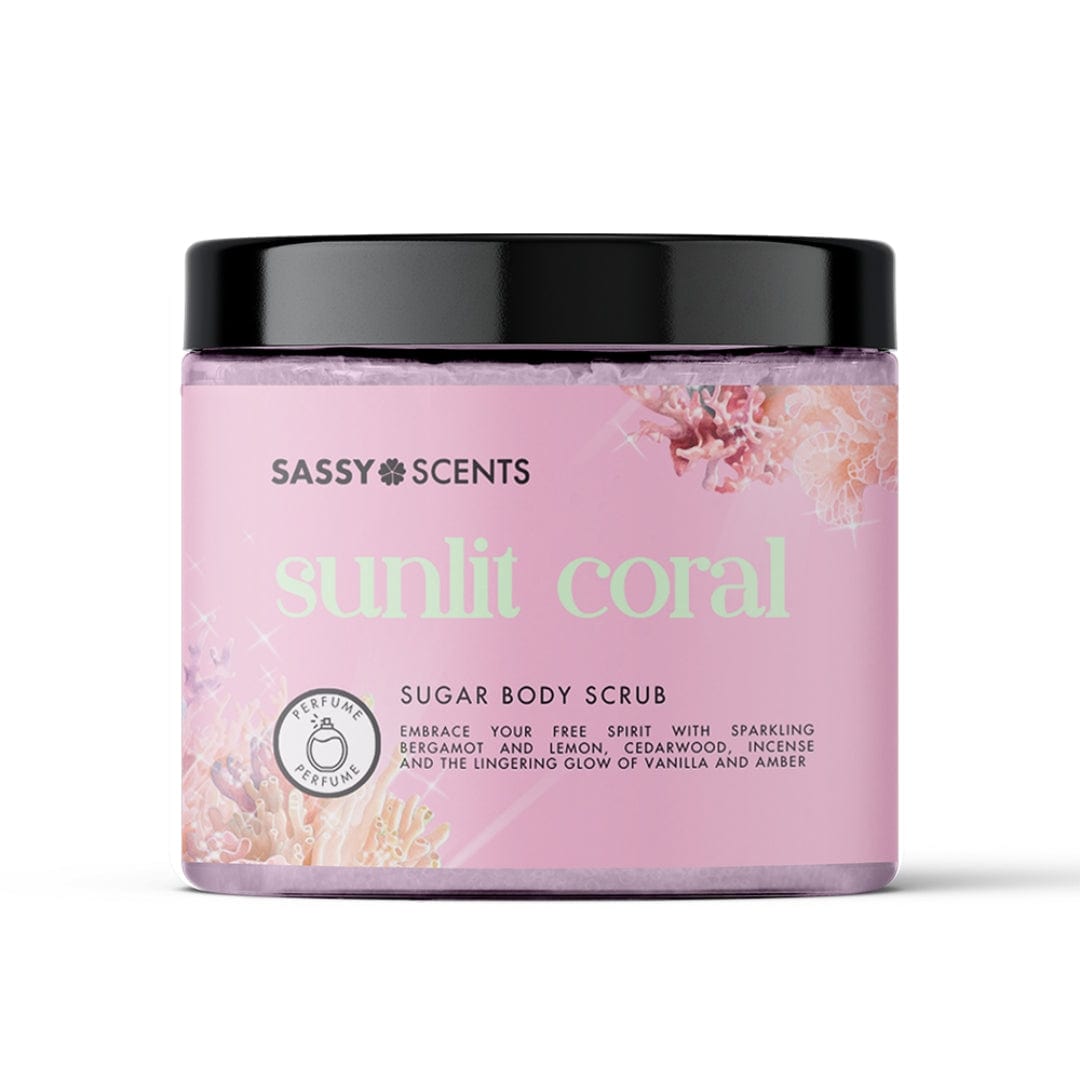 Sunlit Coral Sugar Body Scrub - Sassy Shop Wax