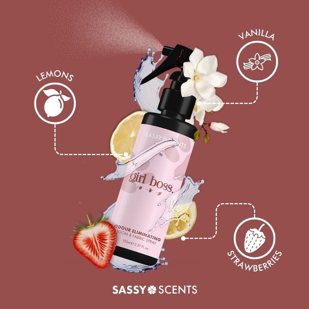 Girl Boss Odour Eliminating Room & Fabric Spray - Sassy Shop Wax