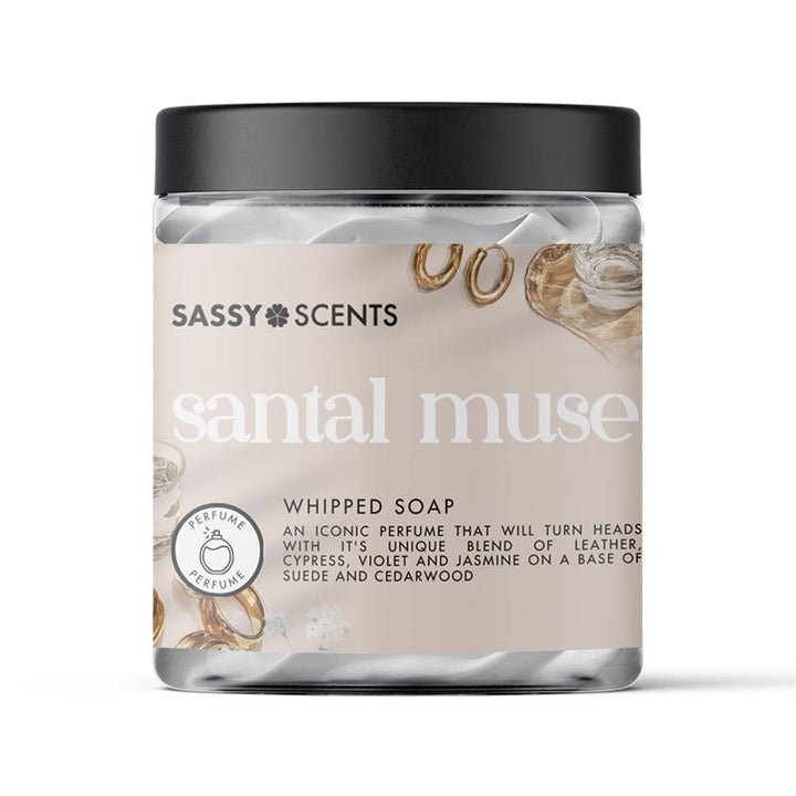 Santal Muse Whipped Soap - Sassy Shop Wax