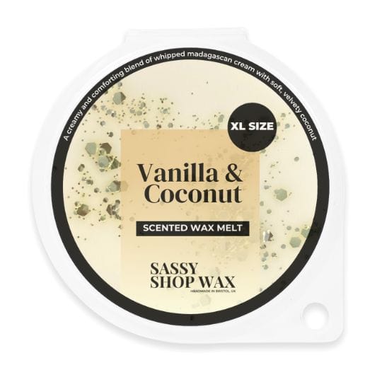 Vanilla & Coconut XL Wax Melt - Sassy Shop Wax