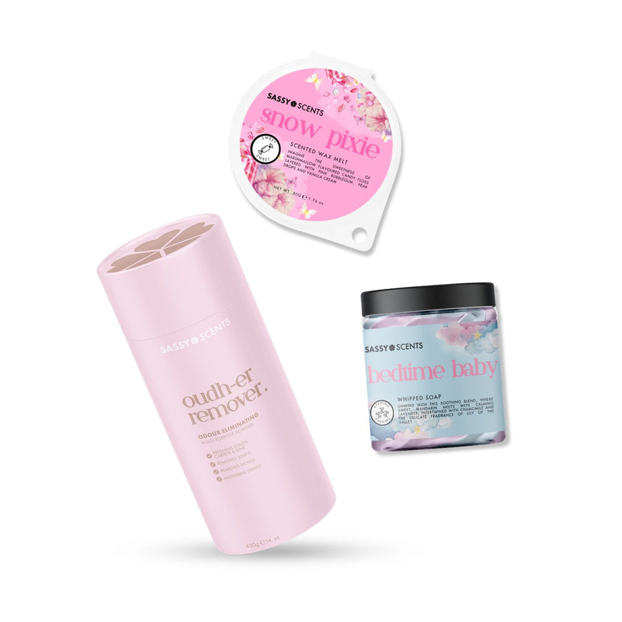 Wax Melt, Whipped Soap & Powder Bundle