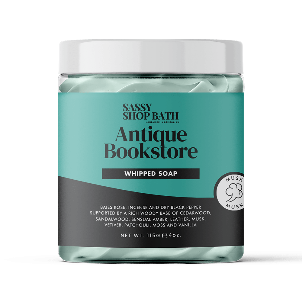 Antique Bookstore Whipped Soap - Sassy Scents