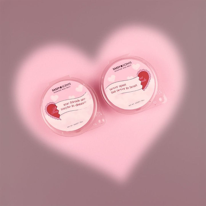 Besties Two Pack of Wax Melts - Sassy Scents