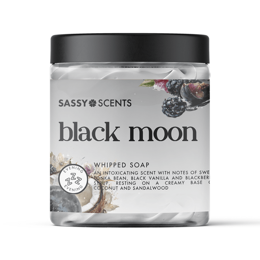 Black Moon Whipped Soap