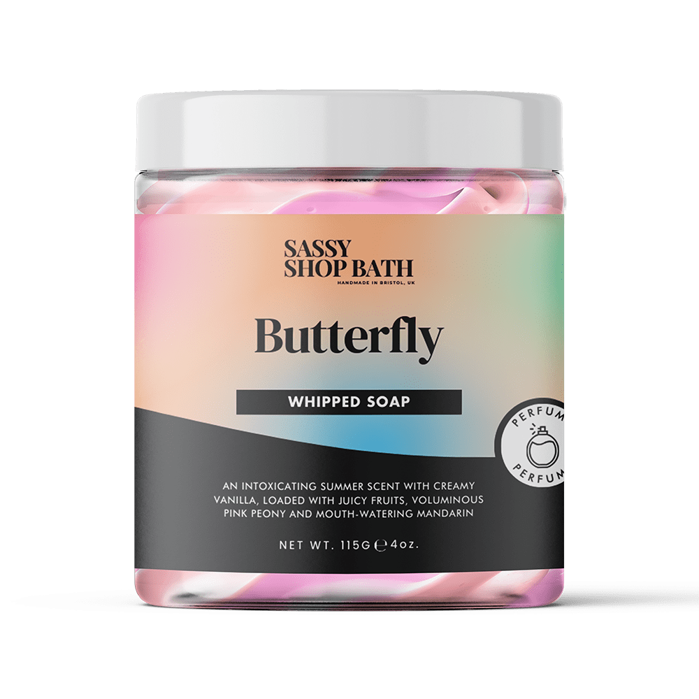 Butterfly Whipped Soap - Sassy Scents