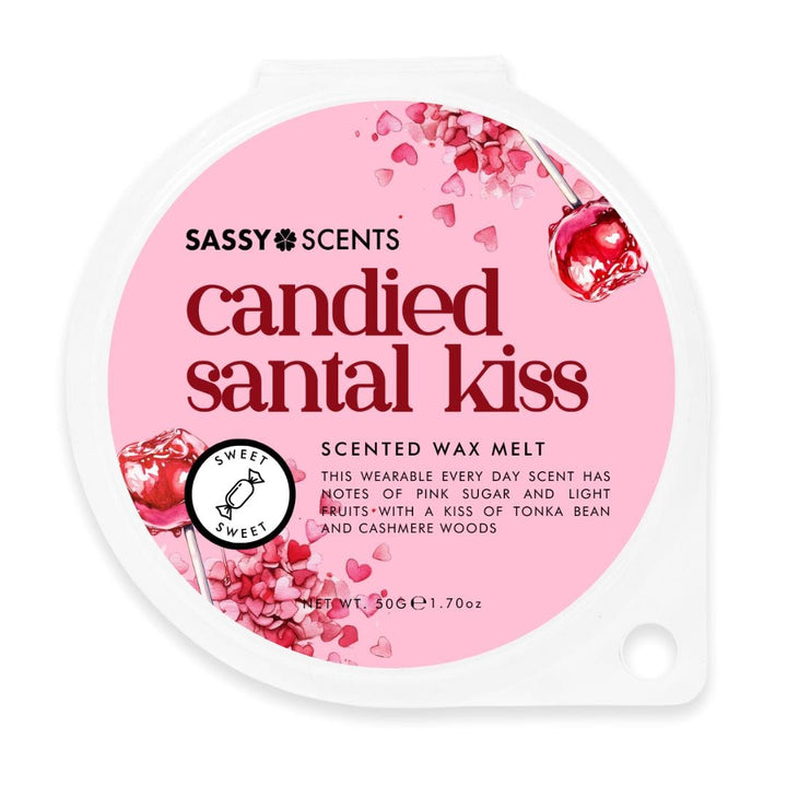 Candied Santal Kiss Wax Melt - Sassy Scents