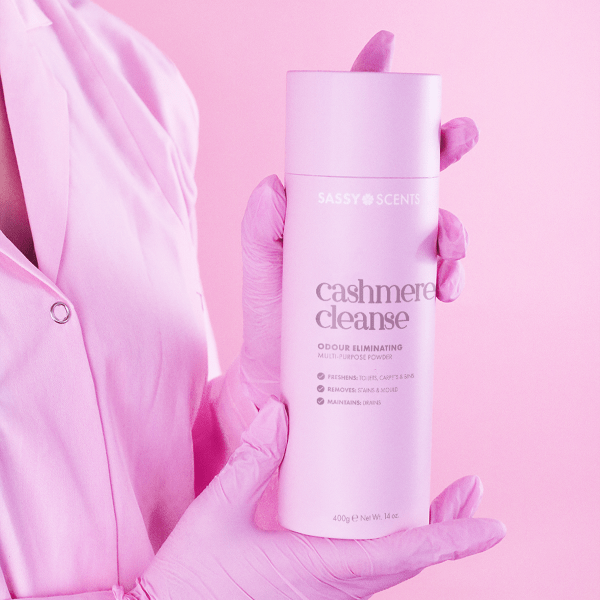 Cashmere Cleanse Odour Eliminating Multi - Purpose Powder - Sassy Scents
