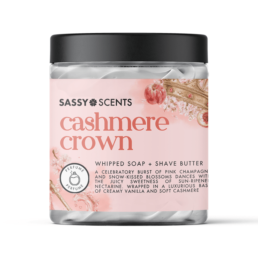 Cashmere Crown Whipped Soap
