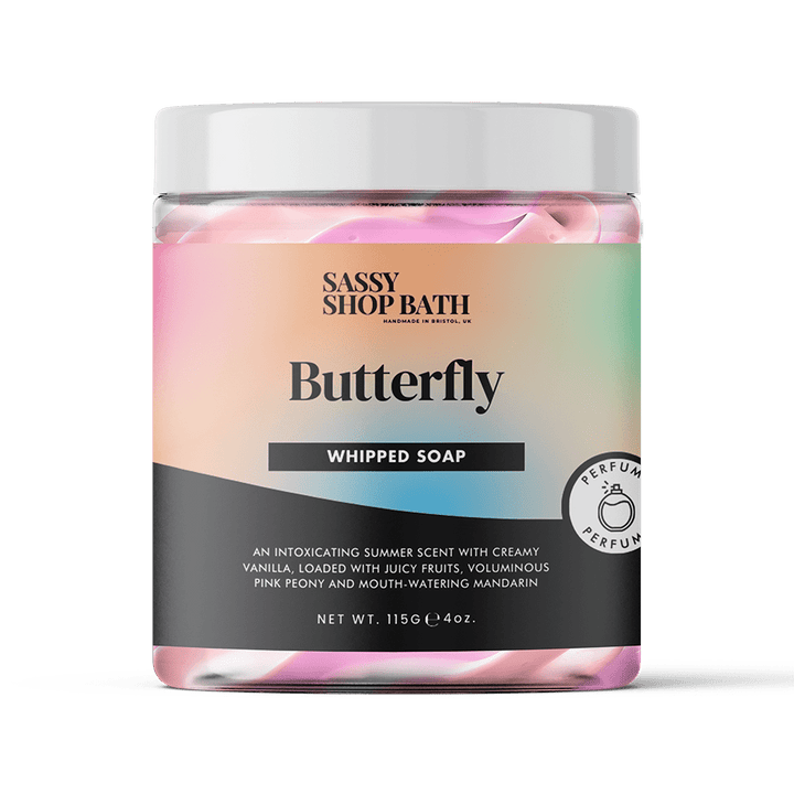 Butterfly Whipped Soap - Sassy Shop Wax