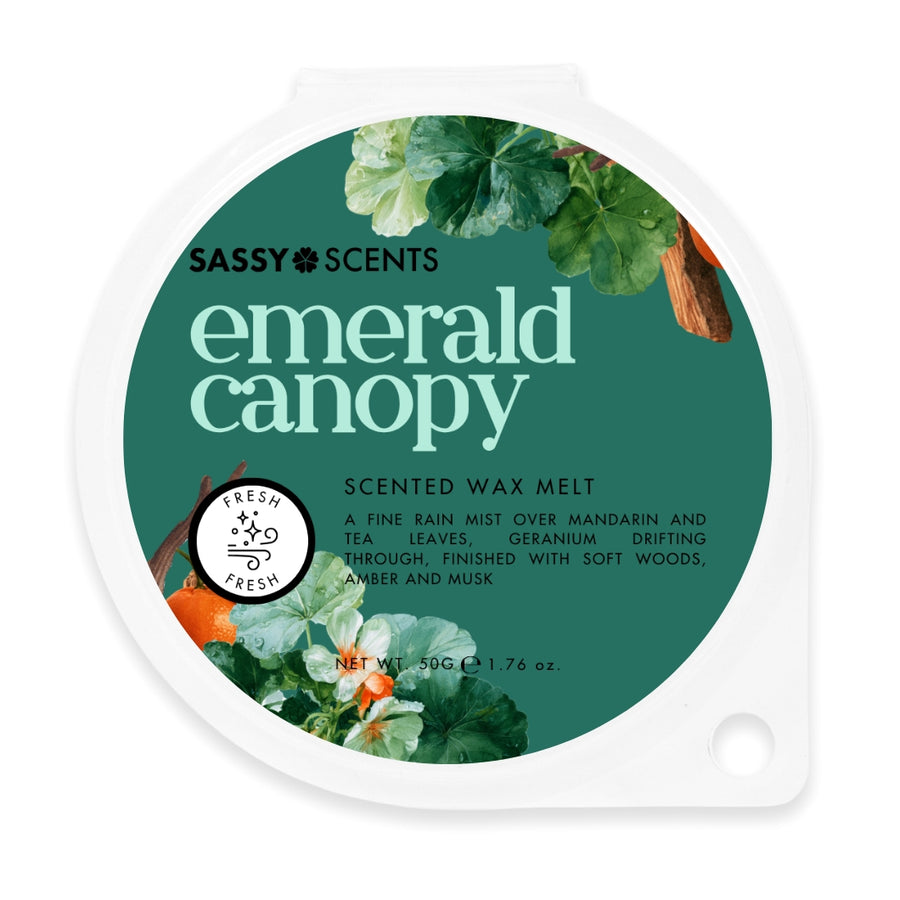 Emerald Canopy Wax Melt