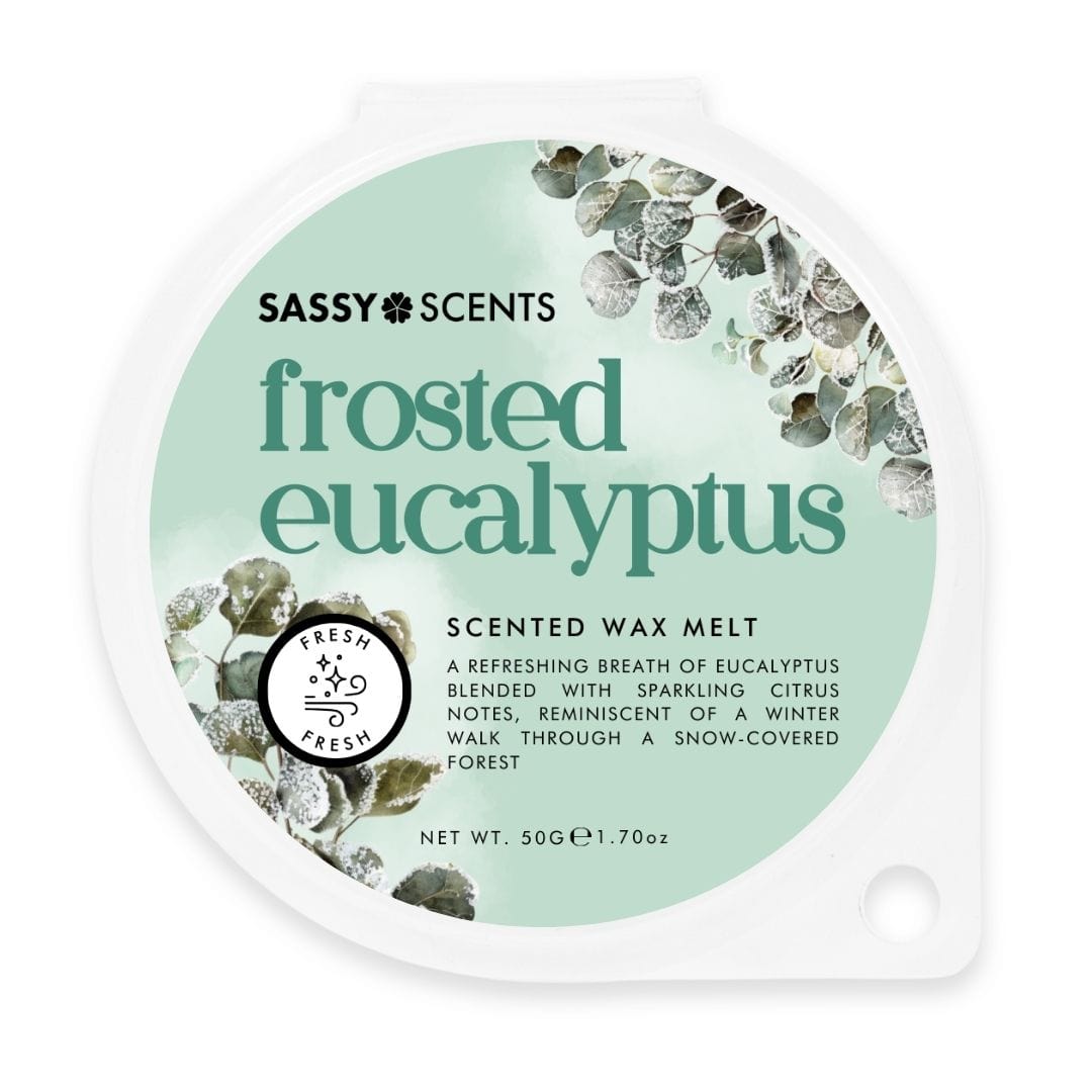 Frosted Eucalyptus Wax Melt - Sassy Scents