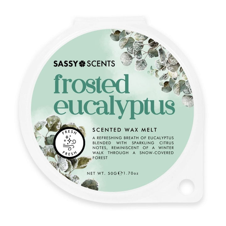 Frosted Eucalyptus Wax Melt - Sassy Scents
