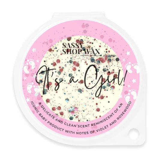 It's A Girl XL Wax Melt - Sassy Scents
