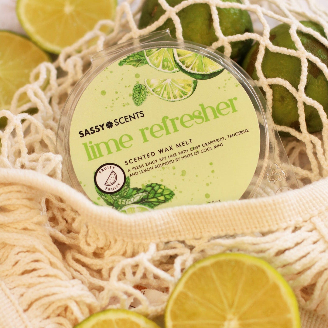 Lime Refresher Wax Melt - Sassy Scents