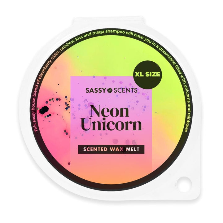 Neon Unicorn XL Wax Melt - Sassy Scents