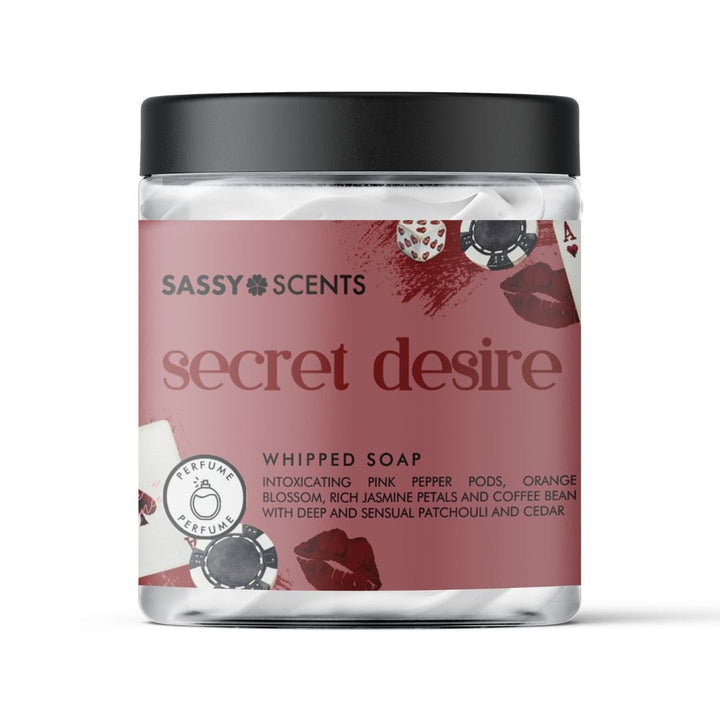Secret Desire Whipped Soap - Sassy Scents