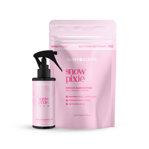 Snow Pixie Odour Eliminating Spray & Powder Kit