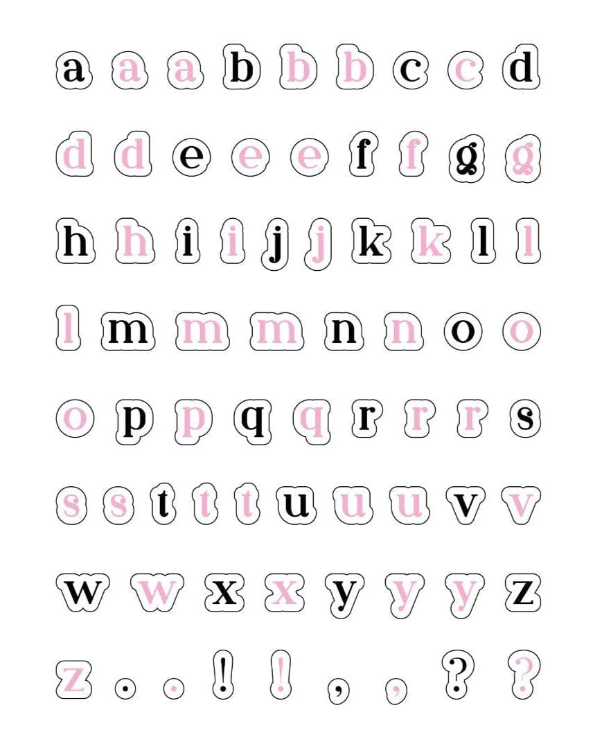 Sticker Sheets - Customise your Whipped Soaps!