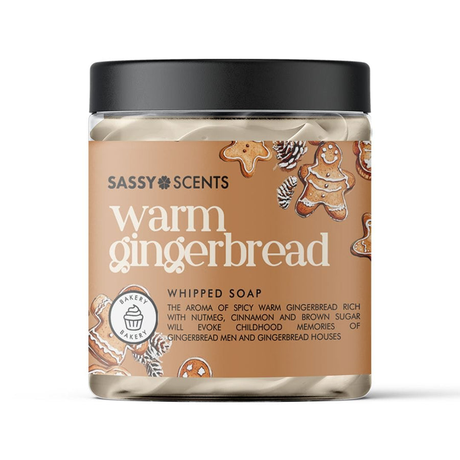 Warm Gingerbread Whipped Soap