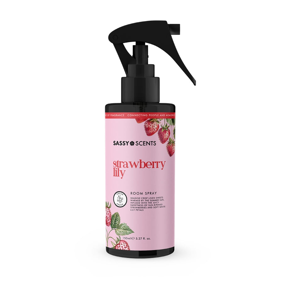 Strawberry Lily Room Spray - Sassy Shop Wax