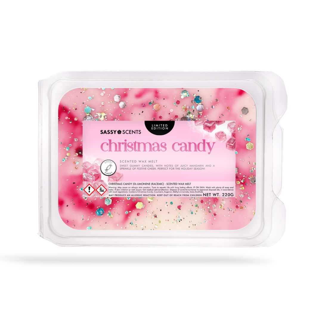 Christmas Candy Small Tub - Sassy Shop Wax