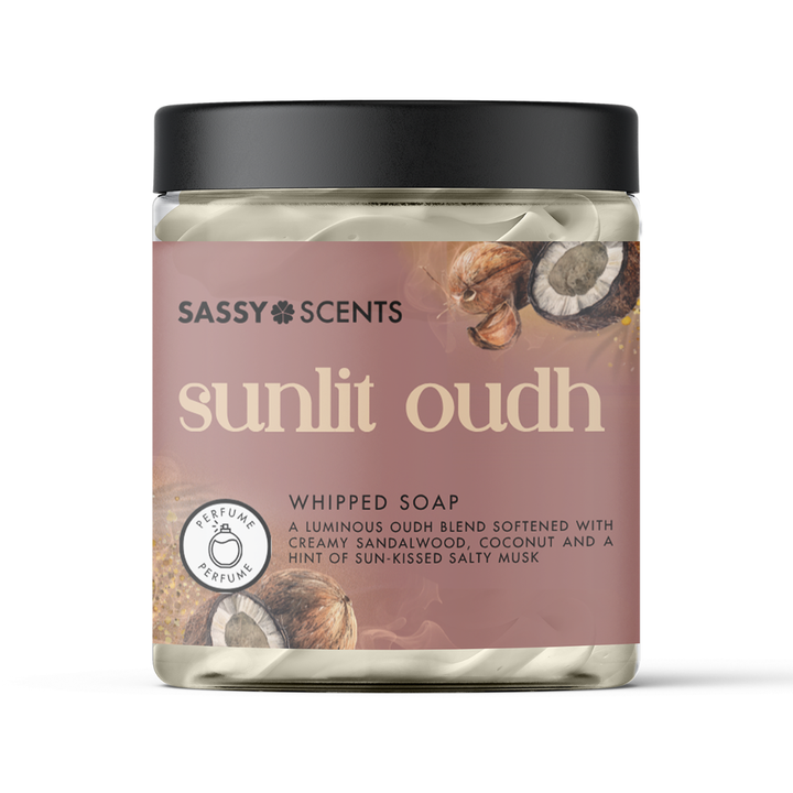 Sunlit Oudh Whipped Soap