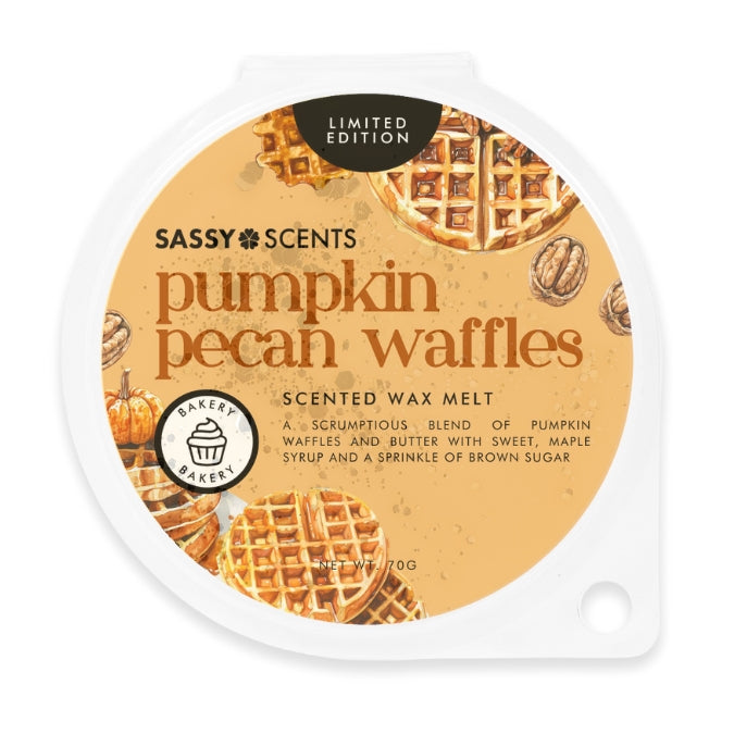 Pumpkin Pecan Waffles XL Wax Melt - Sassy Shop Wax