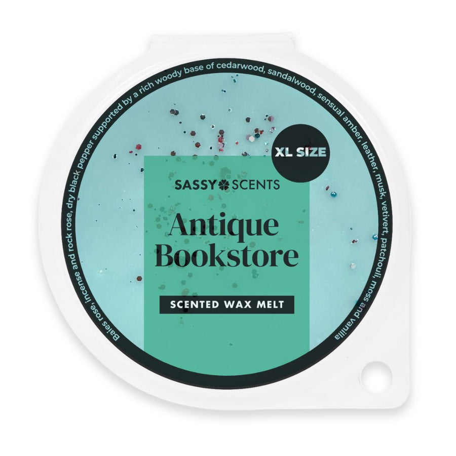 Antique Bookstore XL Wax Melt - Sassy Shop Wax