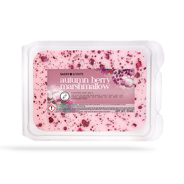 Autumn Berry Marshmallow Small Tub - Sassy Shop Wax