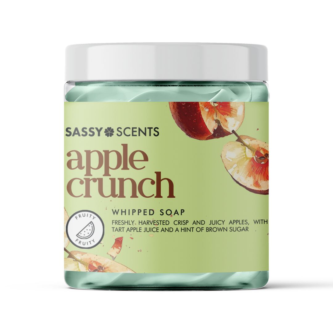 Apple Crunch Whipped Soap - Sassy Shop Wax