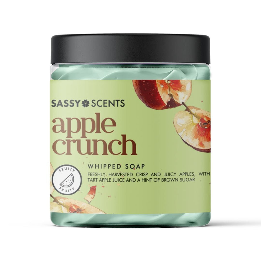 Apple Crunch Whipped Soap - Sassy Shop Wax