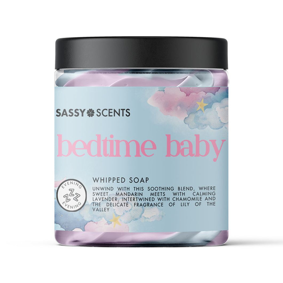 Bedtime Baby Whipped Soap - Sassy Shop Wax