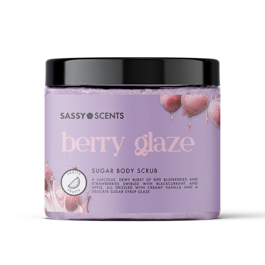 Berry Glaze Sugar Body Scrub - Sassy Shop Wax