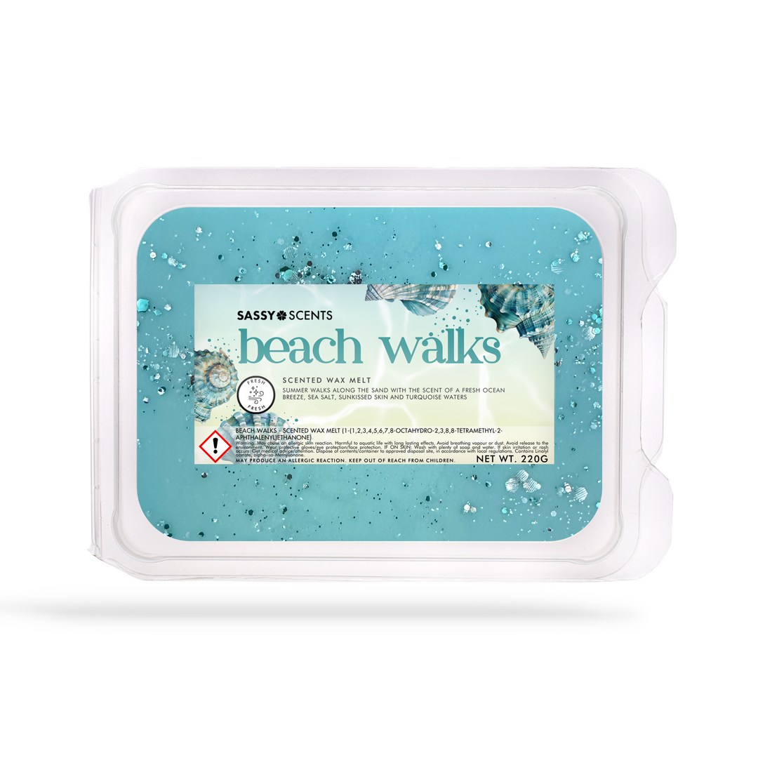 Beach Walks Small Tub - Sassy Shop Wax