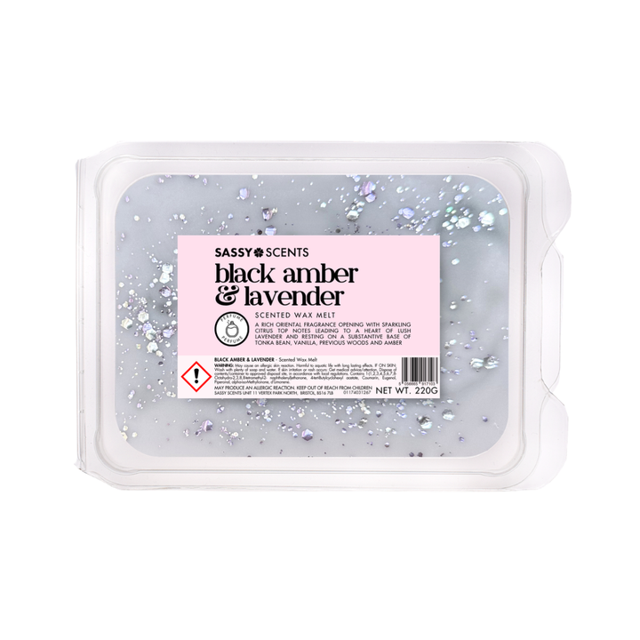 Black Amber & Lavender Small Tub