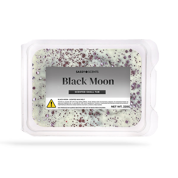 Black Moon Small Tub - Sassy Shop Wax